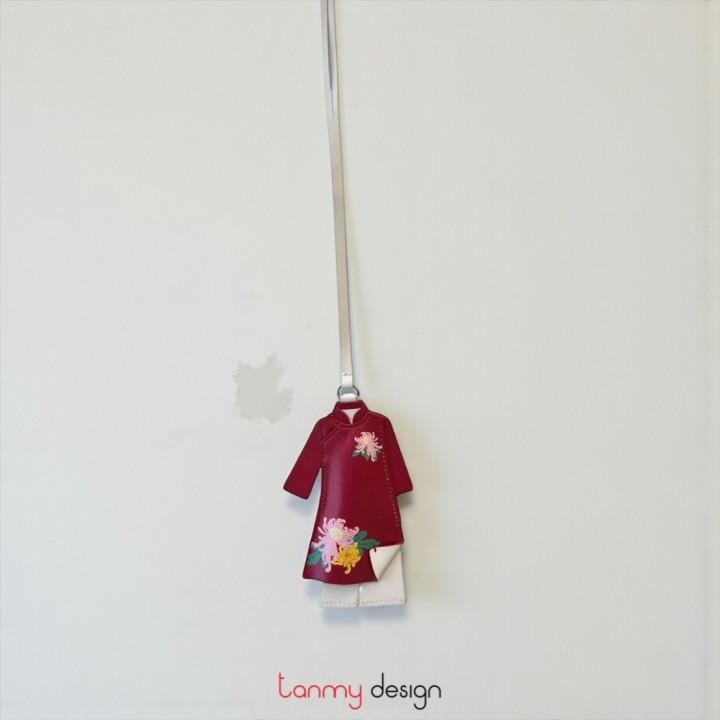 Charm - Áo Dài Cúc Mẫu Đơn